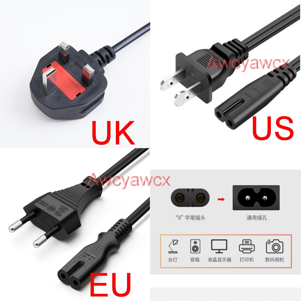 Jbl PARTYBOX 100 110 PARTYBOX100 200 300 310 710 1000 AC สายชาร์จอะแดปเตอร์ 100 V-240 V สายไฟ 150 ซม