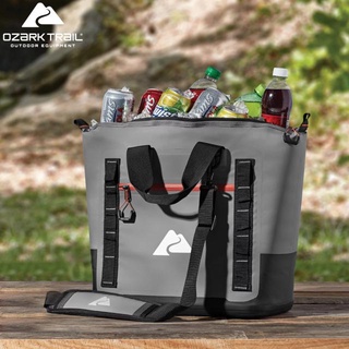 Ozark trail 30can wide mouth tote cooler กระเป๋าเก็บความร้อนความเย็นสามารถกันน้ำได้ และเก็บความเย็นได้