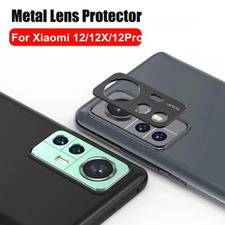 ฝาครอบเลนส์กล้อง กรอบโลหะอลูมิเนียม สําหรับ Xiaomi 12 Pro 12X Xiaomi 12X 12Pro