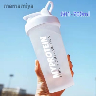 Mama 【จัดส่งรวดเร็ว】ขวดแก้วเขย่าโปรตีน ขนาด 601-700 มล. สําหรับออกกําลังกาย