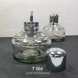 T068 ตะเกียงแอลกอฮอล์ ตะเกียงวิทยาศาสตร์ ตะเกียงแก้ว อุปกรณ์ช่างหนัง leatherbrass