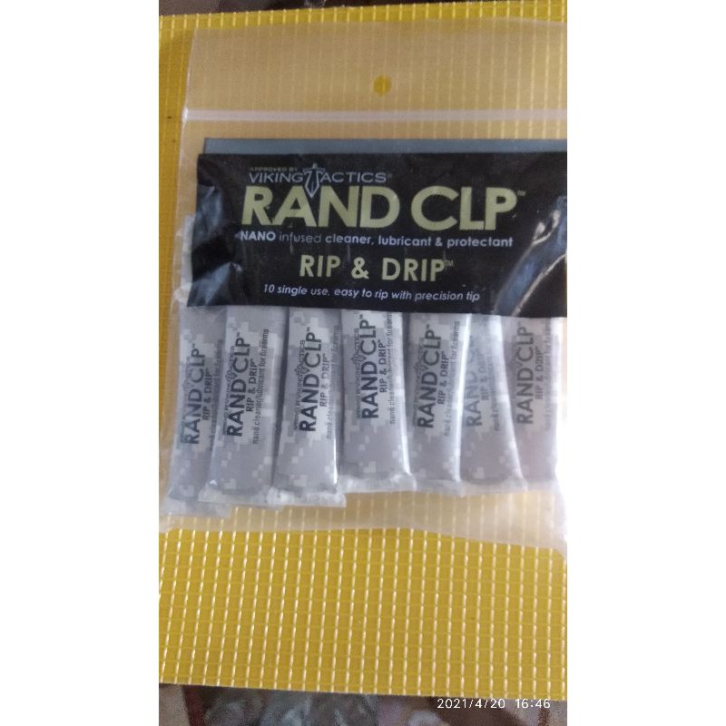 น้ำยา ล้าง,เคลือบและหล่อลื่น 3in1 Rand CLP