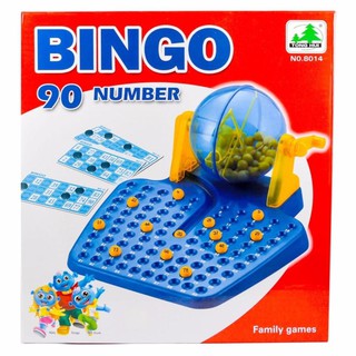 BINGO 90 NUMBER บิงโกล็อตโต้ 90 ตัวเลข Bingo 90 Numbers ของเล่นเสริมพัฒนาการเด็ก NO.8014