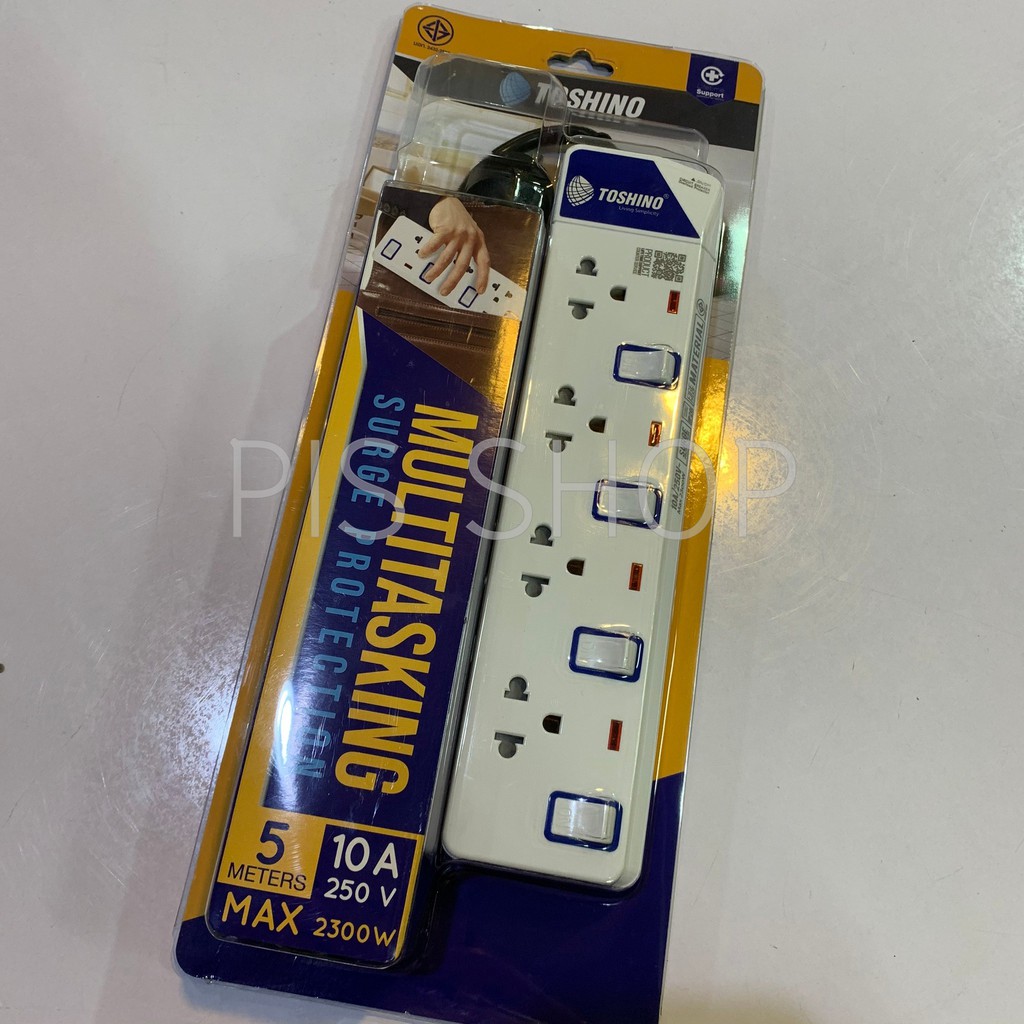 ปลั๊กไฟ ยี่ห้อ TOSHINO
