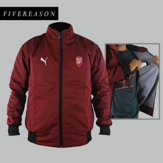 เสื้อแจ็กเก็ตอาร์เซนอล harrington Ball สําหรับผู้ชาย