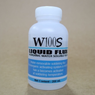 W100S LIQUID FLUX INORGANIC WATER SOLUBLE FLUX