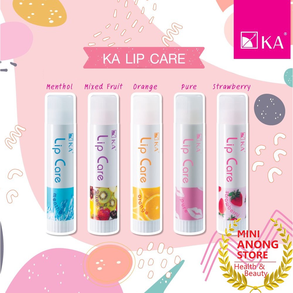 ลิปมัน เคเอ ลิป แคร์ เคเอ KA Lip Care K.A. lipcare Shopee Thailand