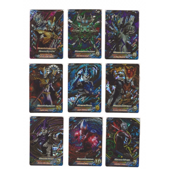 Ultraman Fusion Fight B2-001/B2-002/B2-003 (แถมอัลบั้มสะสม)