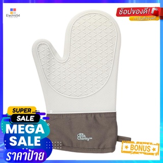 ถุงมือซิลิโคนกันความร้อน COOK CHARMY SB0426CC สีเทาSILICONE GLOVES COOK CHARMY SB0426CC GRAY