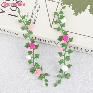 (Gypsophila) ถาดดอกกุหลาบจิ๋ว 1:12 สําหรับบ้านตุ๊กตา 2 ชิ้น