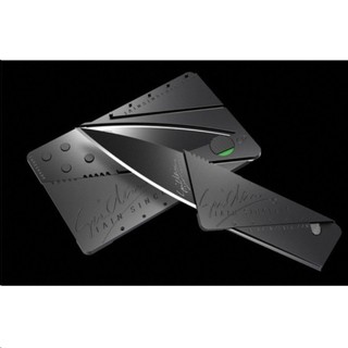 ﻿SP CardSharp การ์ดมีดพกพาขนาดบัตรเครดิต - สีดำ