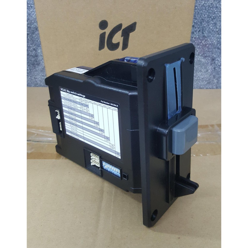 ICT UCA2  ช่องหยอดเหรียญ เครื่องหยอดเหรียญ ตัวรับเหรียญ Coin selector