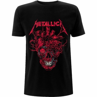 เสื้อยืดโอเวอร์ไซส์เสื้อยืด พิมพ์ลายหัวกะโหลก Metallica Heart Erkend แฟชั่นคู่รัก ใส่เข้ายิมได้ สําหรับผู้ชาย และผู้หญิง