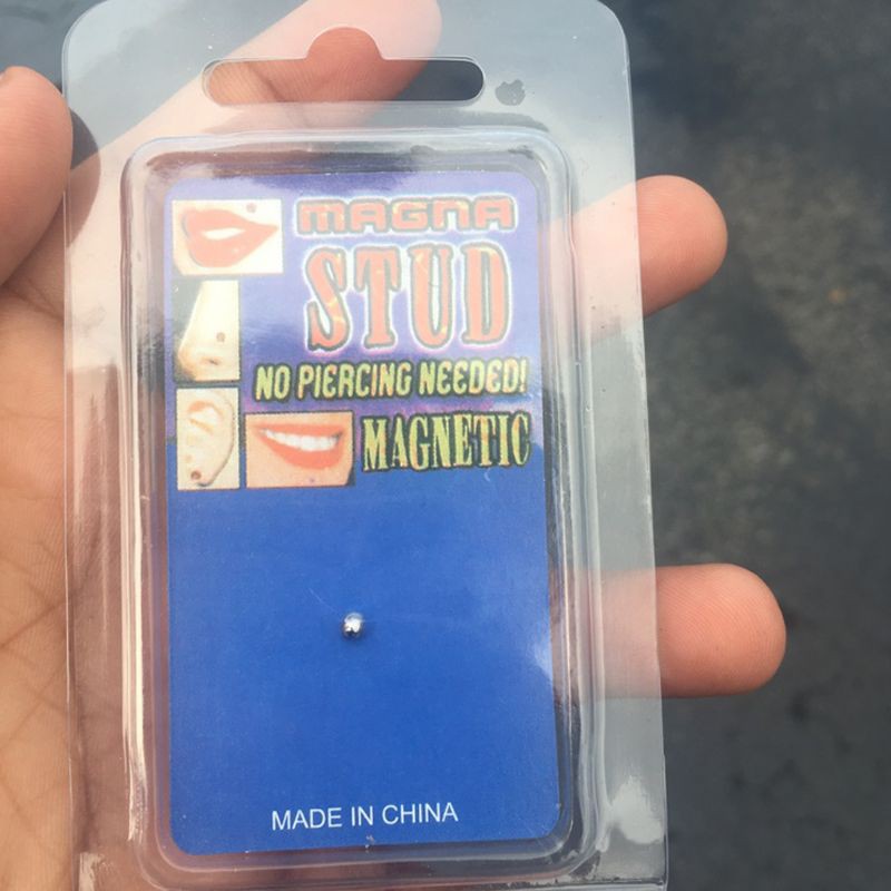 INF Stud Earring Nose Ear Lip Stud Non Piercing Tragus