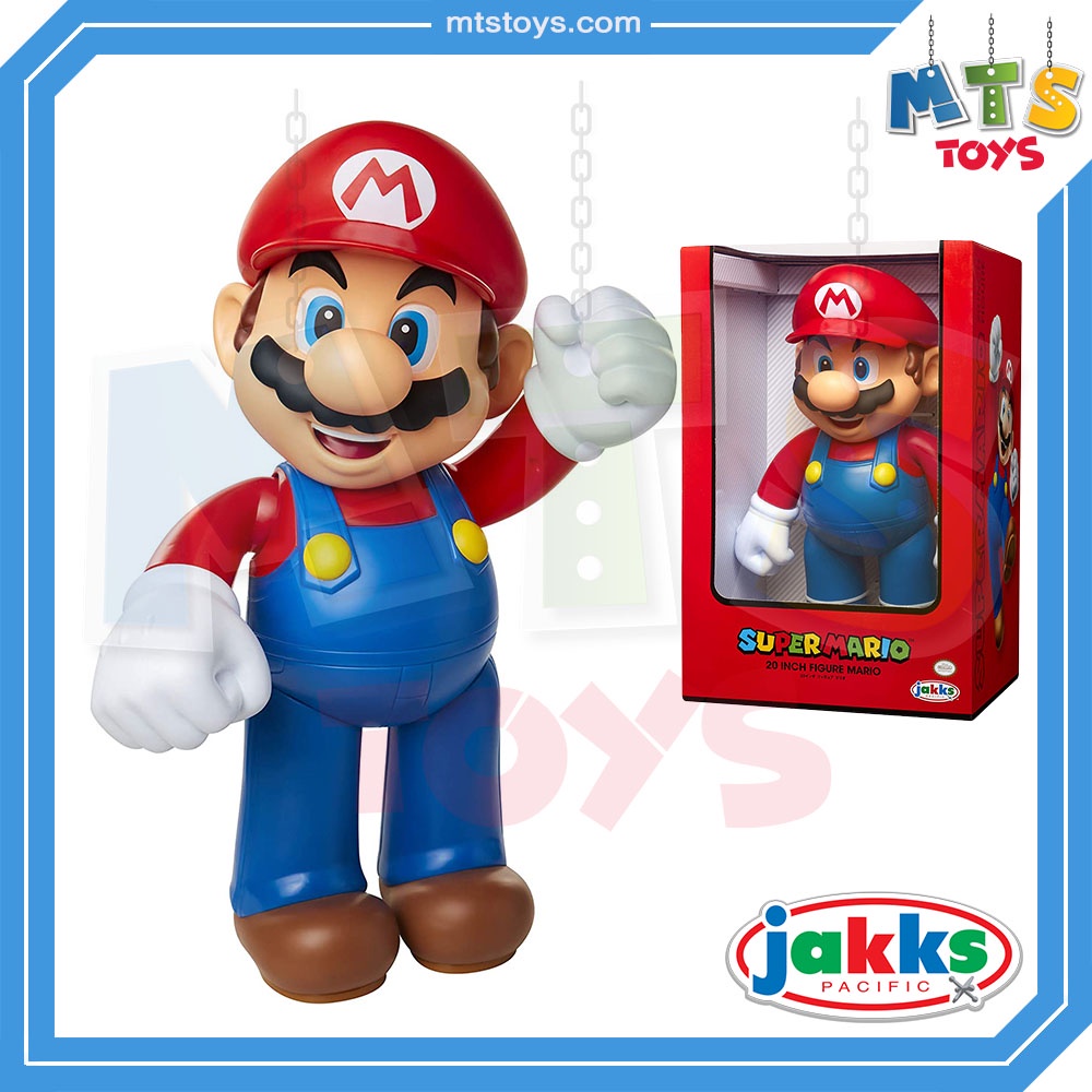 **MTS Toys**Jakks Pacific : Super Mario [ขนาดใหญ่ ความสูง 46 ซ.ม.] ของแท้จากญี่ปุ่น