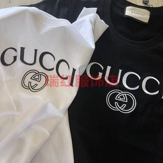 ! Gucci ! เสื้อยืดแขนสั้น สวมใส่สบาย แฟชั่นใหม่