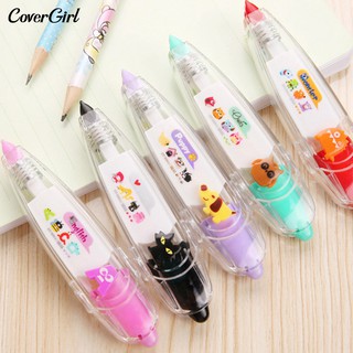 Cat Dog Owl Print Press Correction Tape Diary Scrapbooking Decorative Pen