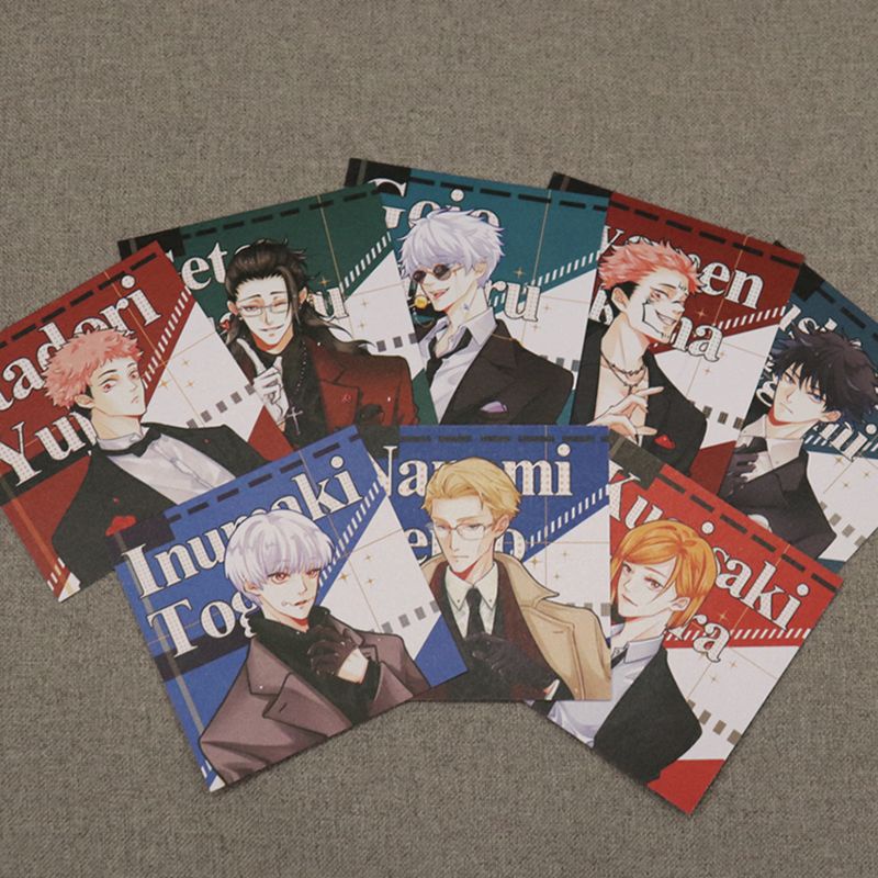 โปสการ์ด/การ์ดใส ชุดสูท จจส มหาเวทย์ผนึกมาร jujutsu kaisen