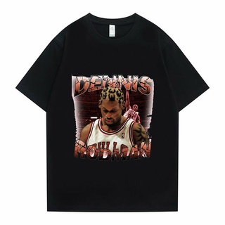 [S-5XL] เสื้อยืด พิมพ์ลาย Dennis Rodman Mob Travis Scotts Astroworld สไตล์ฮิปฮอป ขนาดใหญ่ สําหรับผู้ชาย และผู้หญิง