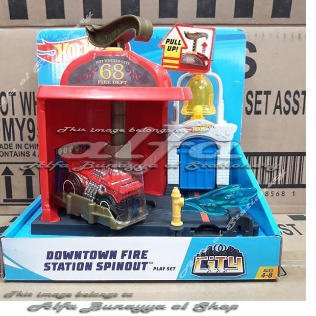 downtown fire station spinout