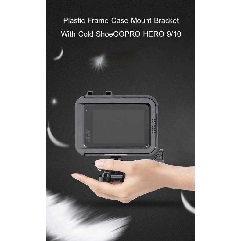 Plastic Frame Case Mount GoPro Hero 9/10/11/12 Black