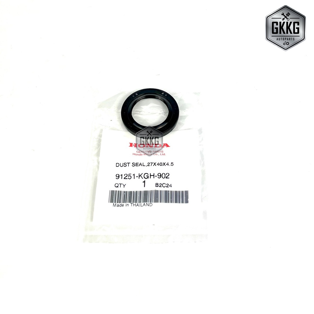 ซีลกันฝุ่น ดุมสเตอร์ แท้ศูนย์ HONDA WAVE100S WAVE125R,S,X,i WAVE110i (2009-2020) WAVE125i (2005-2020) รหัส 91251-KGH-902