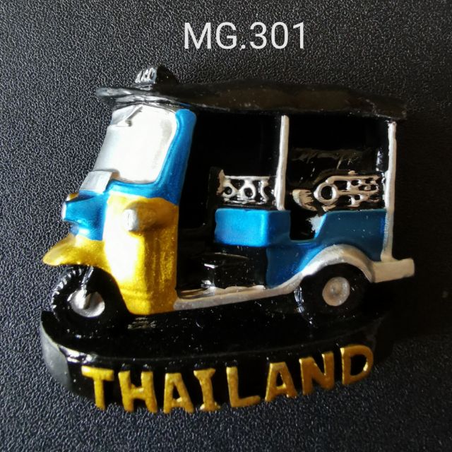 เเม่เหล็กเรซิ่นติดตู้เย็น​ตุ๊กๆ, ช้าง, วัด​ของที่ระลึกไทย
