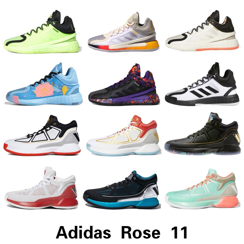 Adidas D Rose 11 Derrick Rose XI Lightstrike Men Basketball Shoe ...
