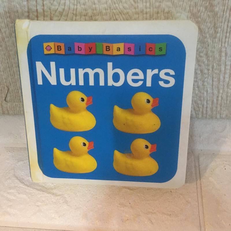 Baby Basico numbers (board book )-bi4/1