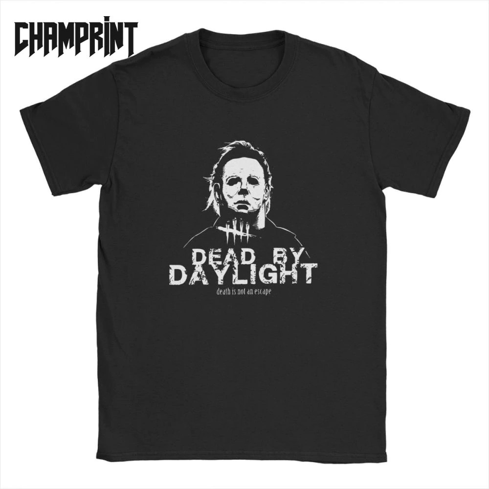 Bn3d9we23 เสื้อยืดผ้าฝ้าย พิมพ์ลาย Dead By Daylight Michael Myer Horror The Dbd Trapper Killers สไตล์คลาสสิก สําหรับผู้ช