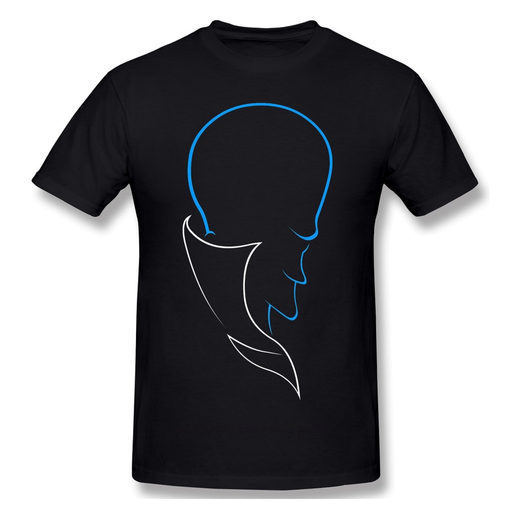 Men Tshirt ตลก Megamind Metroflash Of Genius Pures Soft Gildan สวมใส่