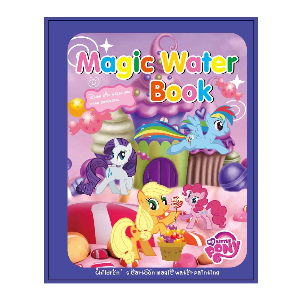 🔥 ลูกค้าใหม่ 1.- สมุดระบายสี สมุดระบายสีด้วยน้ำ ระบายซ้ำได้ Magic Water book สมุดภาพระบายสี สมุดระบายสีการ์ตูน thumbnail 3