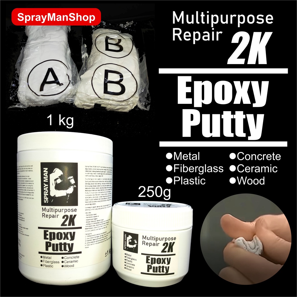 Epoxy Putty ซ่อมอเนกประสงค์ Super Strong Putty สําหรับโลหะพลาสติกไฟเบอร์กลาสคอนกรีตไม้