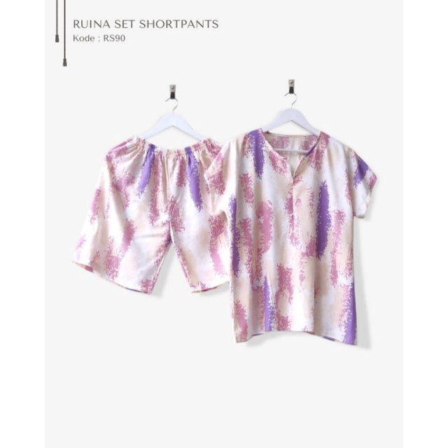 Ruina ขาสั้น ชุดนอน*