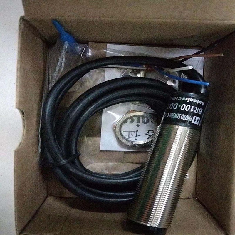 BR100-DDT BR100DDT  Photo sensor M18 ชนิด NPN ระยะจับ 10CM ไฟ12-24VDC ราคา ถูกที่สุด ดีลบีเคเค แกลเลอรีภาพที่ 3