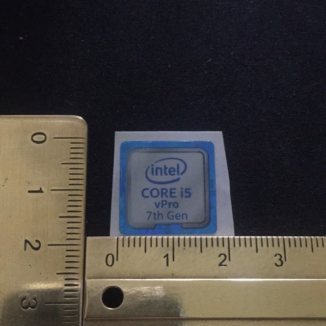 สติ๊กเกอร์ สติ๊กเกอร์ Core i5 vPro 7th gen