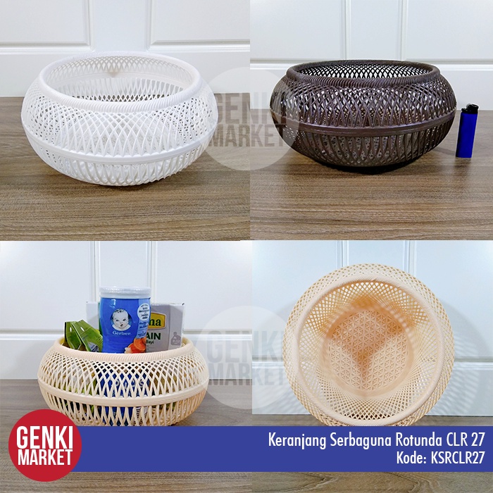 ตะกร้าอเนกประสงค์ตลาด Rotada CLR Genki