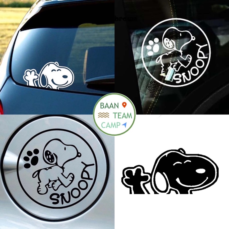 สติ๊กเกอร์ Snoopy ติด แต่ง รถ ยนต์ สนู้ปปี้ สนู๊ป สติ้กเกอร์ สนุปปี้ สะนูปปี้ SNOOPY สนูป สะนู สนูบ 
