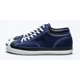 รองเท้าผ้าใบ Converse Jack Purcell Timeline Low Top สีน้ำเงิน