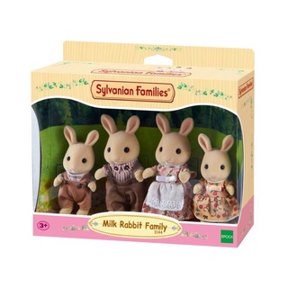 Sylvanian Families Milk Rabbit Family / ซิลวาเนียน แฟมิลี่ ครอบครัวมิลค์แรบบิท