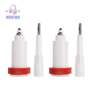 2 Pairs of 4 mm Banana Cross Jack 10Kv -30Kv High Voltage Connector Plug and Socket Power Supply Test Instrument