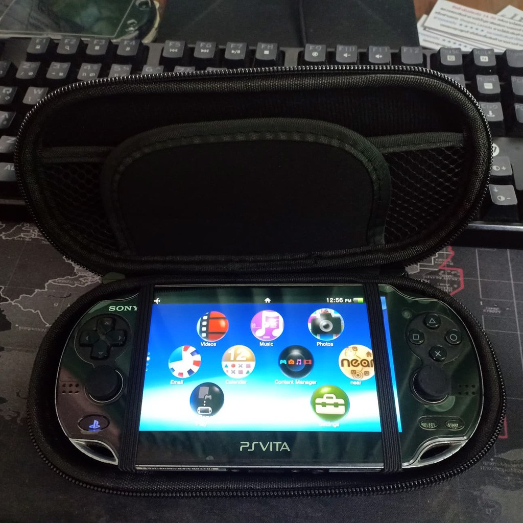 [PS Vita] กระเป๋าแอร์โฟม สำหรับเครื่อง PS Vita 1000, 2000 สีดำ สินค้าใหม่ กระเป๋า เคส วีต้า