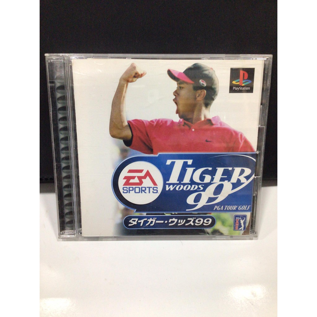 แผ่นแท้ [PS1] Tiger Woods 99 - PGA Tour Golf (Japan) (SLPS-02012) 1999 '99