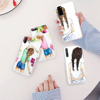 Ml-32 เคสโทรศัพท์มือถือแบบนิ่ม ใส ลาย Best Friends สําหรับ VIVO Y35 Y21 Y21S Y33S Y31 Y51 Y11S Y12S Y11 Y20 Y20I Y20S Y12 Y15 Y17 Y19