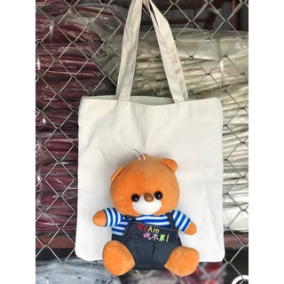 เข็มกลัดตุ๊กตาหมี ตัวใหญ่น่ารักๆ ใช้สำหรับตกแต่ง กระเป๋าเครื่อง สำอาง กระเป๋าเป้ กระเป๋าสะพายข้าง ต่างๆ 🐻🐶🦊