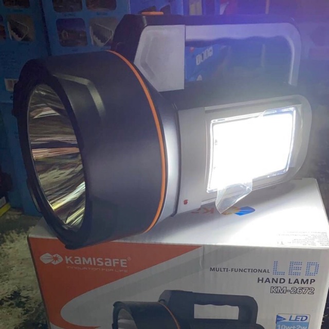 ไฟฉาย led Kamisafe KM-2672 ชาร์จไฟ