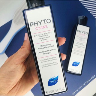 ( พรีออเดอร์ ) Phyto Phytocyane Shampooing Traitant Densifiant