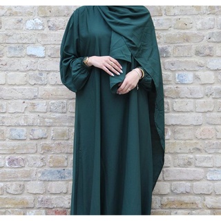 Abaya jubah ชุดแม็กซี่เดรส พลัสไซซ์ แฟชั่น สําหรับสตรีชาวมุสลิม