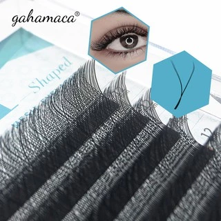 GAHAMACA YY ขนตาปลอม 0.07 C/D ขนตานุ่ม สวย ขนตาyy ตาปลอมธรรมชาติ แบบมืออาชีพ Mink Cilia ขนตา y