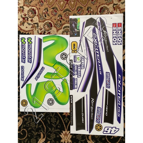 สติ๊กเกอร์ YAMAHA Y16ZR MOVISTAR